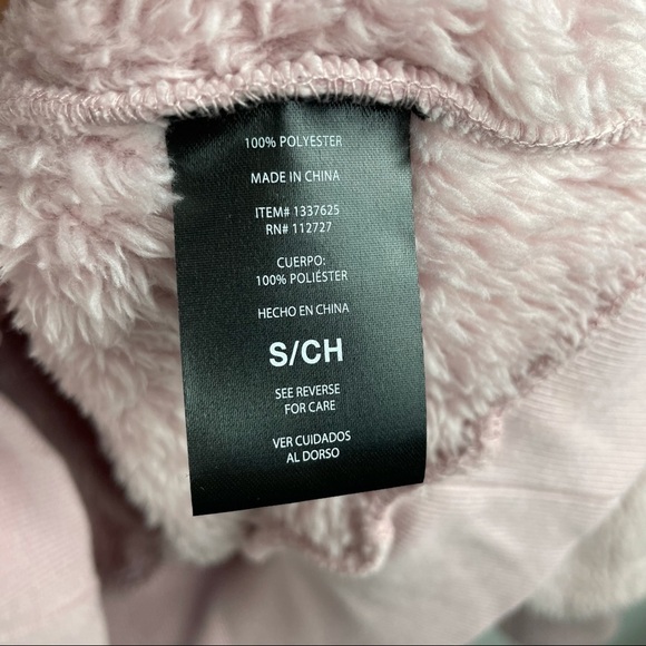 Lukka Lux Pink Turtleneck Plush Pullover Sweater - Picture 3 of 4